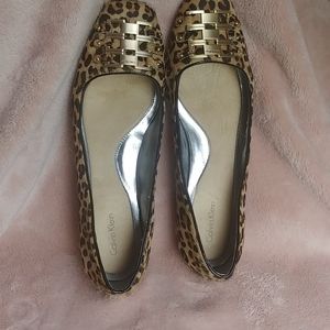 Calvin Klein Fur Loafers